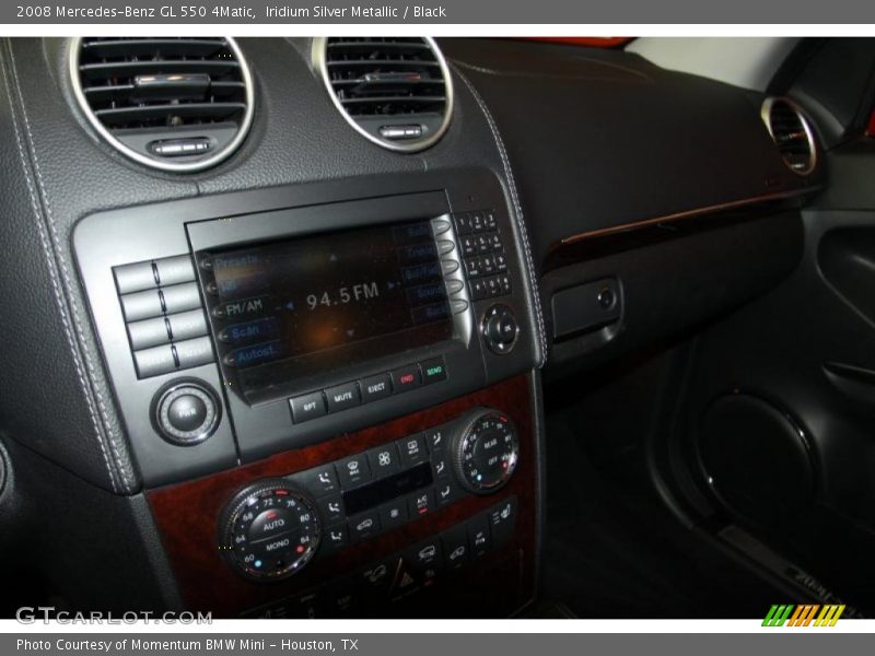 Iridium Silver Metallic / Black 2008 Mercedes-Benz GL 550 4Matic