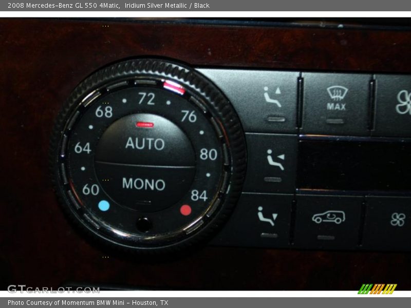 Iridium Silver Metallic / Black 2008 Mercedes-Benz GL 550 4Matic