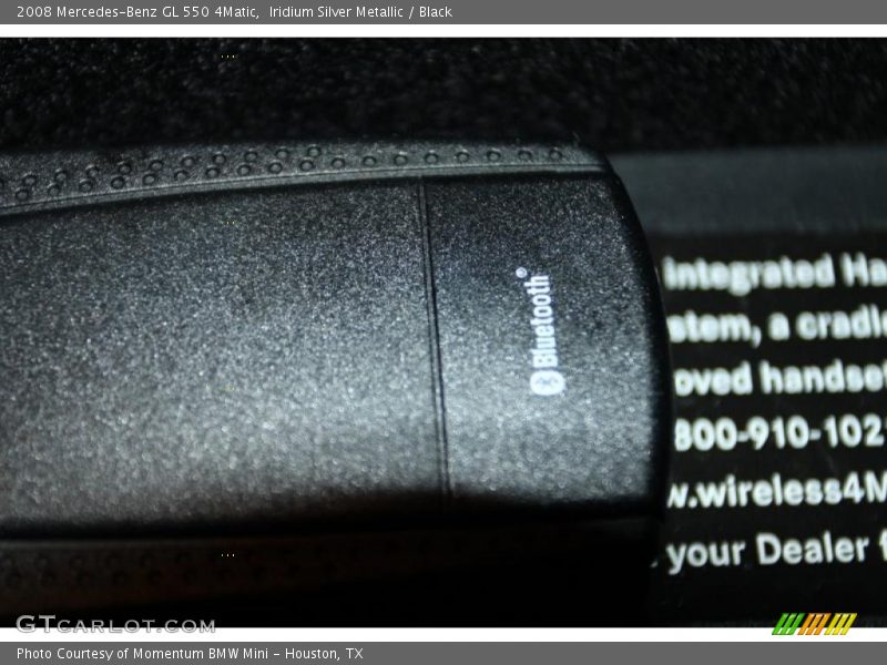Iridium Silver Metallic / Black 2008 Mercedes-Benz GL 550 4Matic