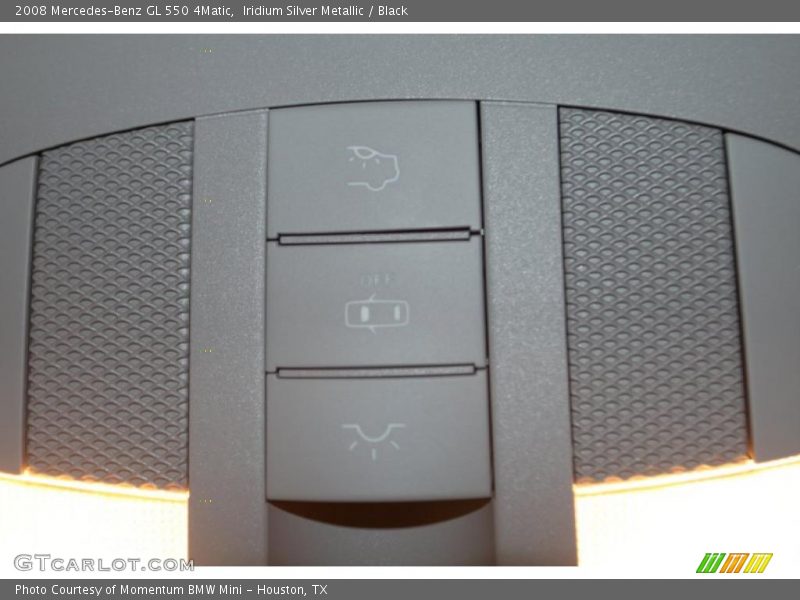 Iridium Silver Metallic / Black 2008 Mercedes-Benz GL 550 4Matic