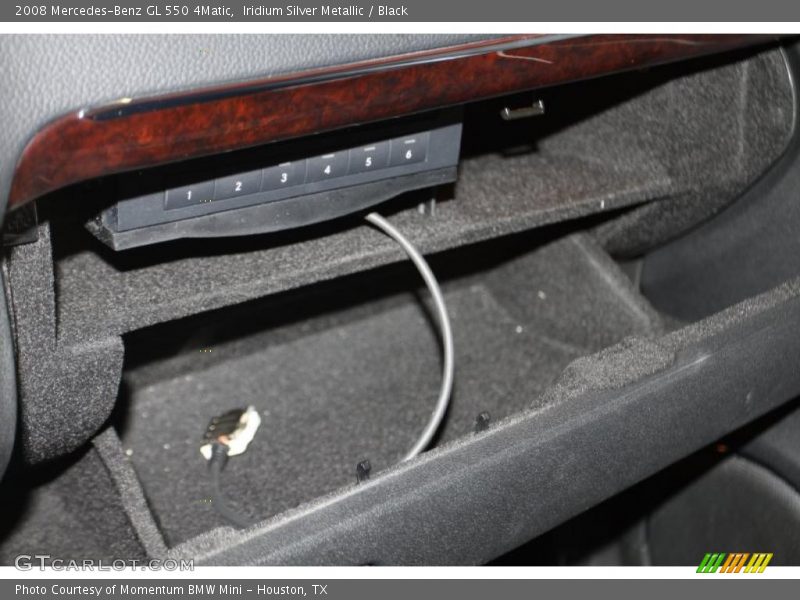 Iridium Silver Metallic / Black 2008 Mercedes-Benz GL 550 4Matic