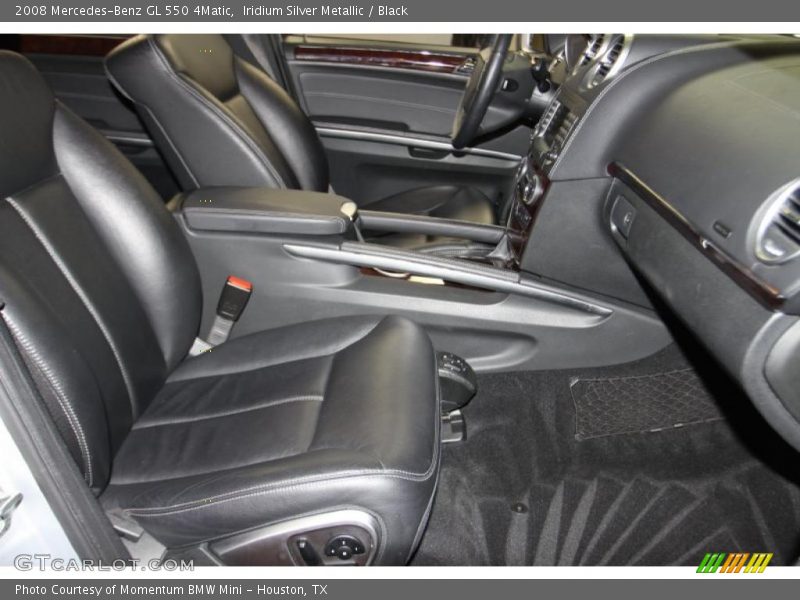 Iridium Silver Metallic / Black 2008 Mercedes-Benz GL 550 4Matic