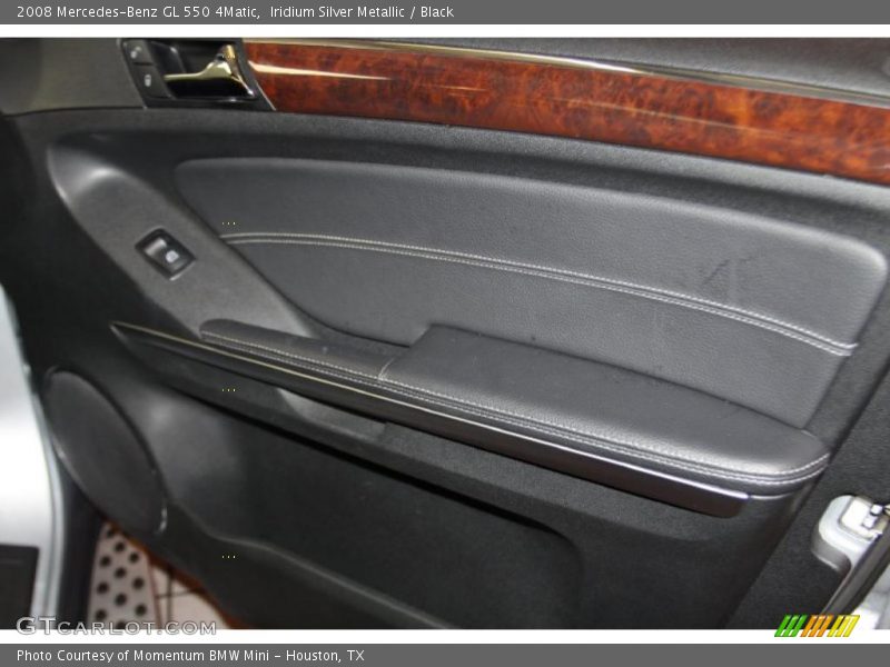 Iridium Silver Metallic / Black 2008 Mercedes-Benz GL 550 4Matic