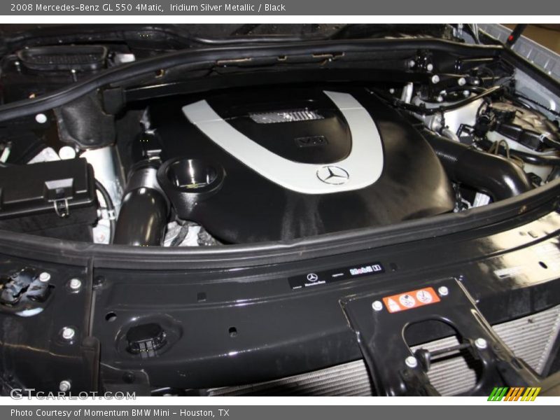 Iridium Silver Metallic / Black 2008 Mercedes-Benz GL 550 4Matic