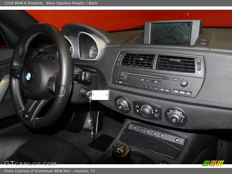Black Sapphire Metallic / Black 2008 BMW M Roadster