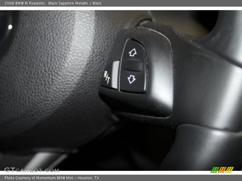 Black Sapphire Metallic / Black 2008 BMW M Roadster
