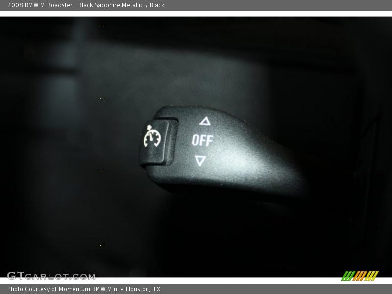 Black Sapphire Metallic / Black 2008 BMW M Roadster