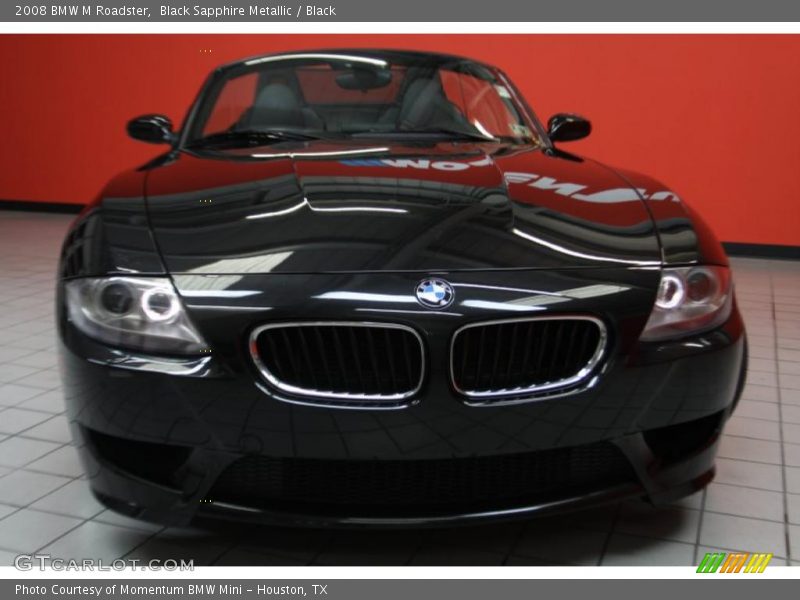 Black Sapphire Metallic / Black 2008 BMW M Roadster