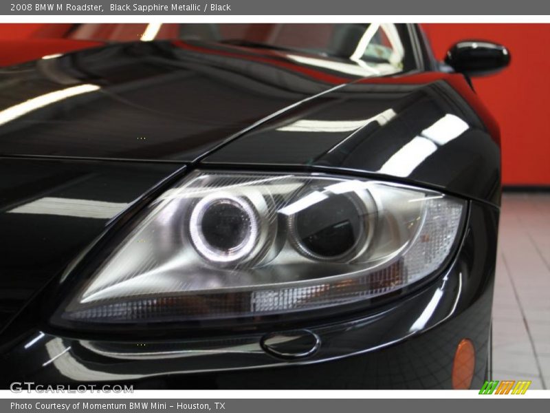 Black Sapphire Metallic / Black 2008 BMW M Roadster