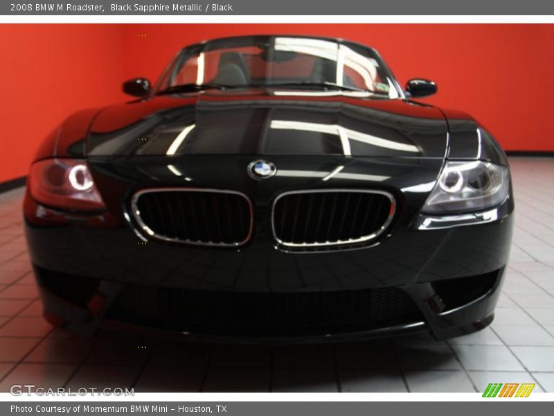 Black Sapphire Metallic / Black 2008 BMW M Roadster