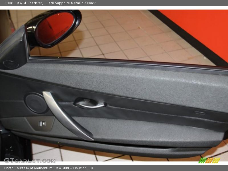 Black Sapphire Metallic / Black 2008 BMW M Roadster