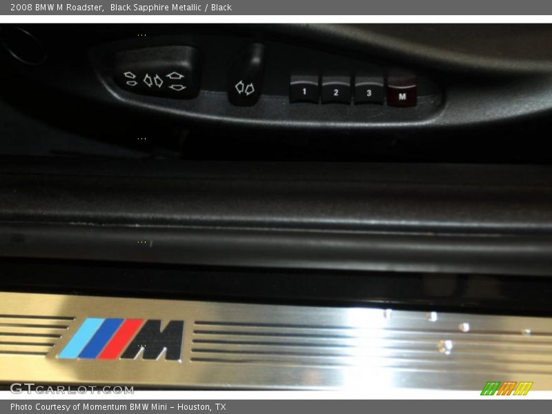 Black Sapphire Metallic / Black 2008 BMW M Roadster