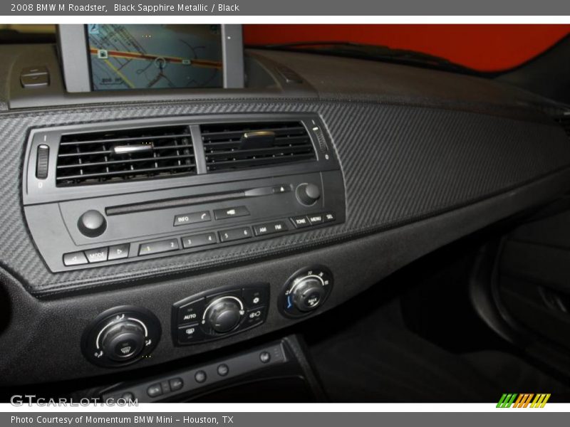 Black Sapphire Metallic / Black 2008 BMW M Roadster
