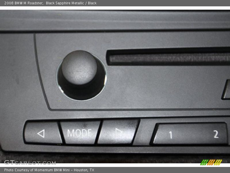 Black Sapphire Metallic / Black 2008 BMW M Roadster