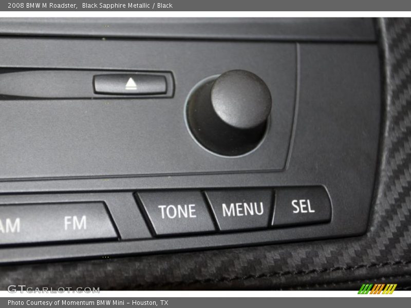 Black Sapphire Metallic / Black 2008 BMW M Roadster