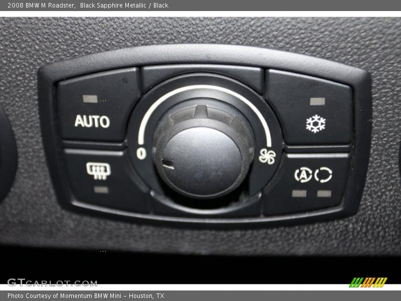 Black Sapphire Metallic / Black 2008 BMW M Roadster