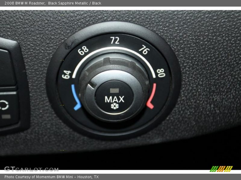 Black Sapphire Metallic / Black 2008 BMW M Roadster