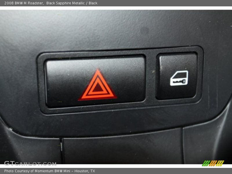 Black Sapphire Metallic / Black 2008 BMW M Roadster