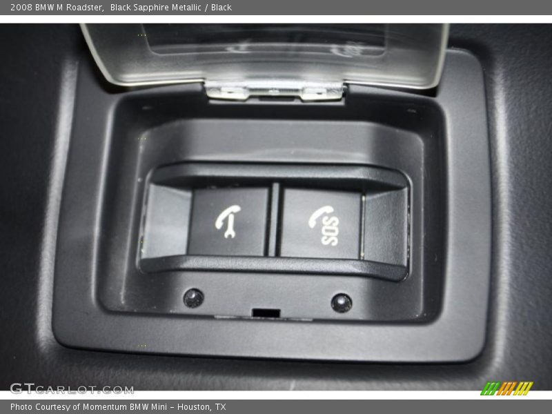 Black Sapphire Metallic / Black 2008 BMW M Roadster