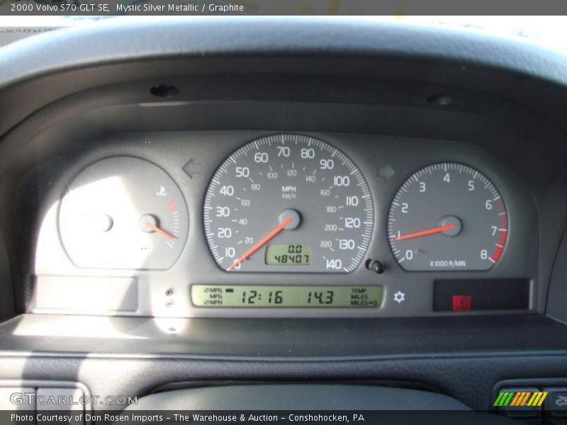 Mystic Silver Metallic / Graphite 2000 Volvo S70 GLT SE