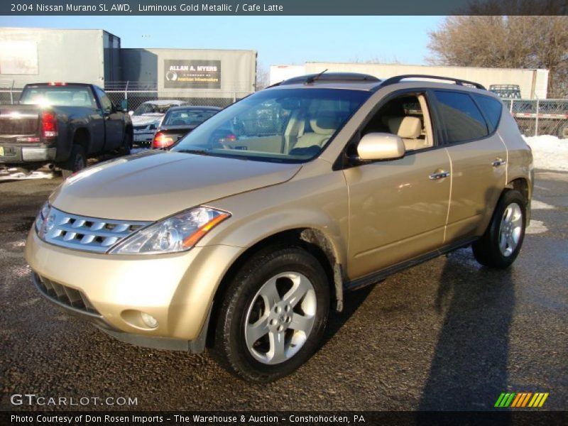 Luminous Gold Metallic / Cafe Latte 2004 Nissan Murano SL AWD