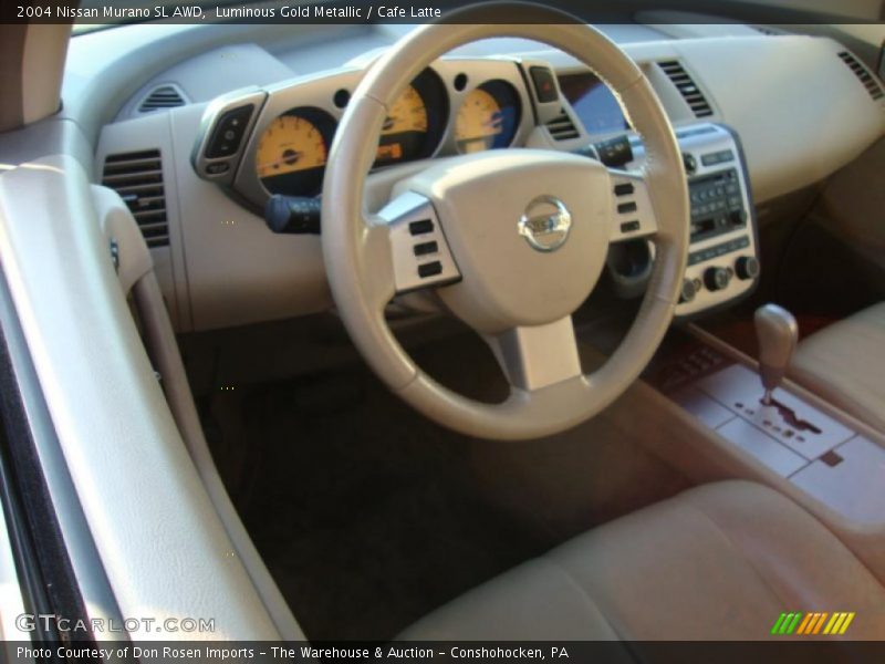 Luminous Gold Metallic / Cafe Latte 2004 Nissan Murano SL AWD