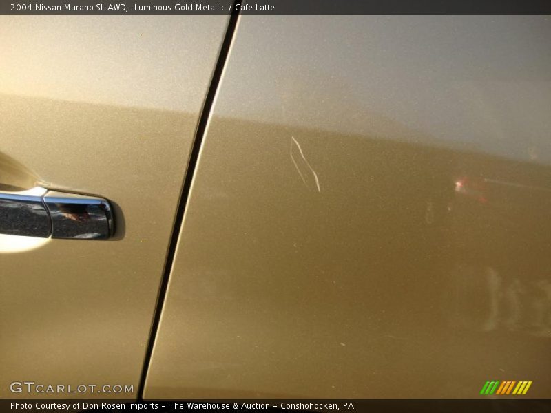 Luminous Gold Metallic / Cafe Latte 2004 Nissan Murano SL AWD
