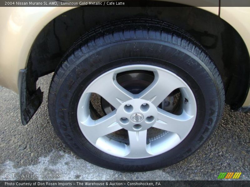Luminous Gold Metallic / Cafe Latte 2004 Nissan Murano SL AWD