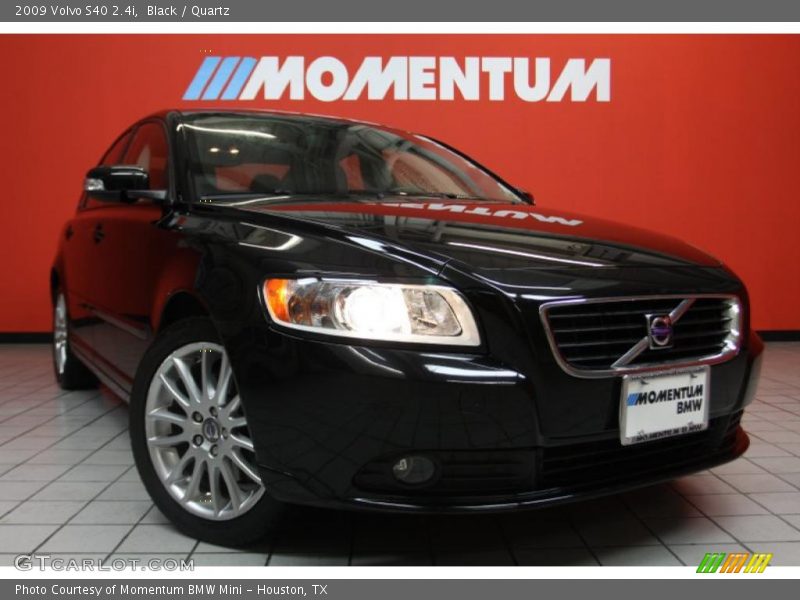 Black / Quartz 2009 Volvo S40 2.4i