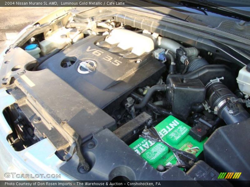 Luminous Gold Metallic / Cafe Latte 2004 Nissan Murano SL AWD