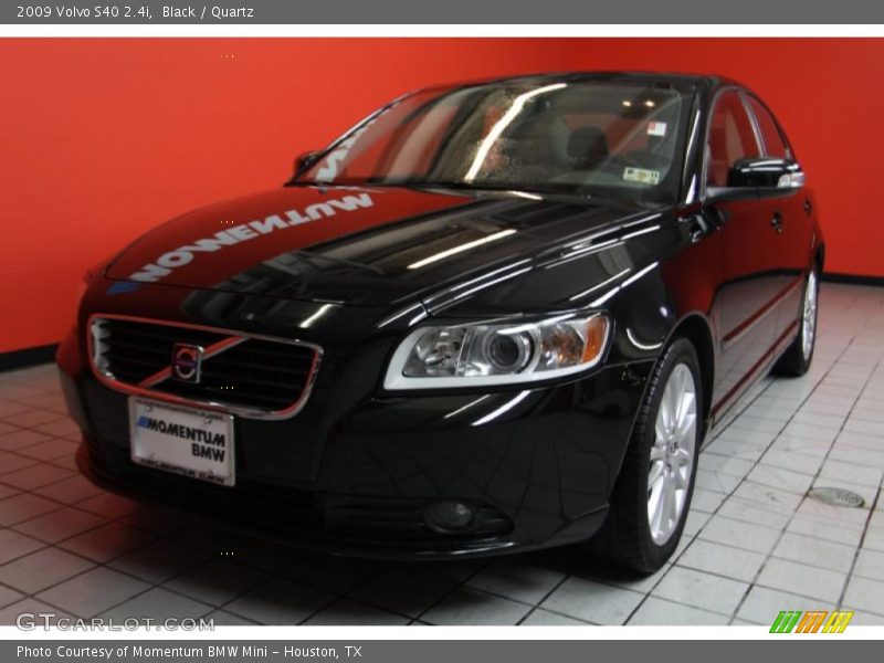 Black / Quartz 2009 Volvo S40 2.4i