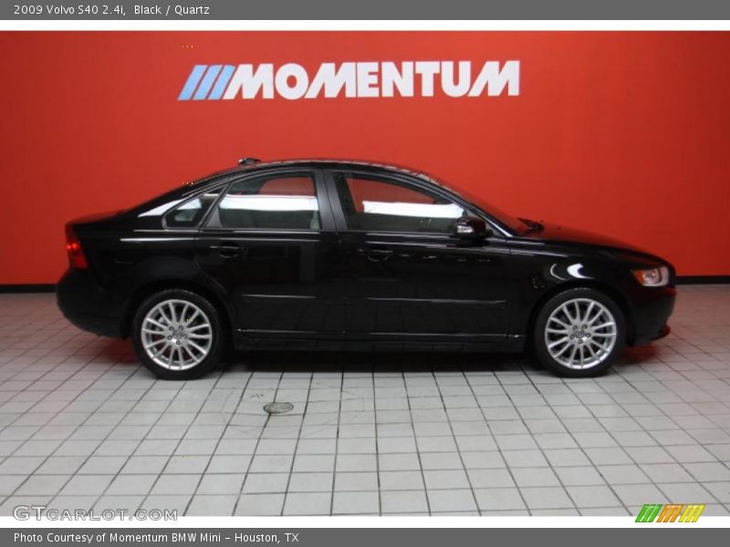 Black / Quartz 2009 Volvo S40 2.4i
