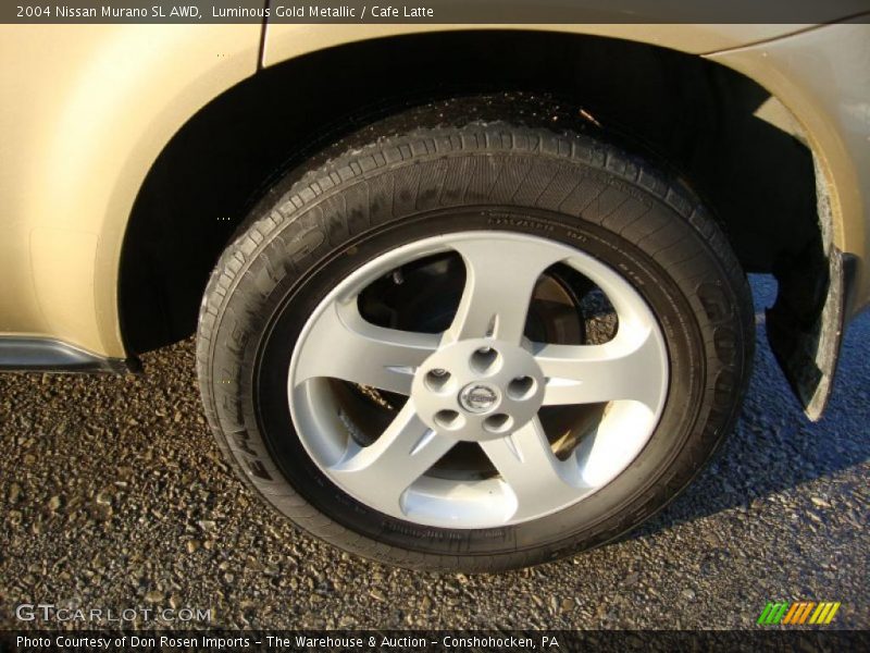 Luminous Gold Metallic / Cafe Latte 2004 Nissan Murano SL AWD