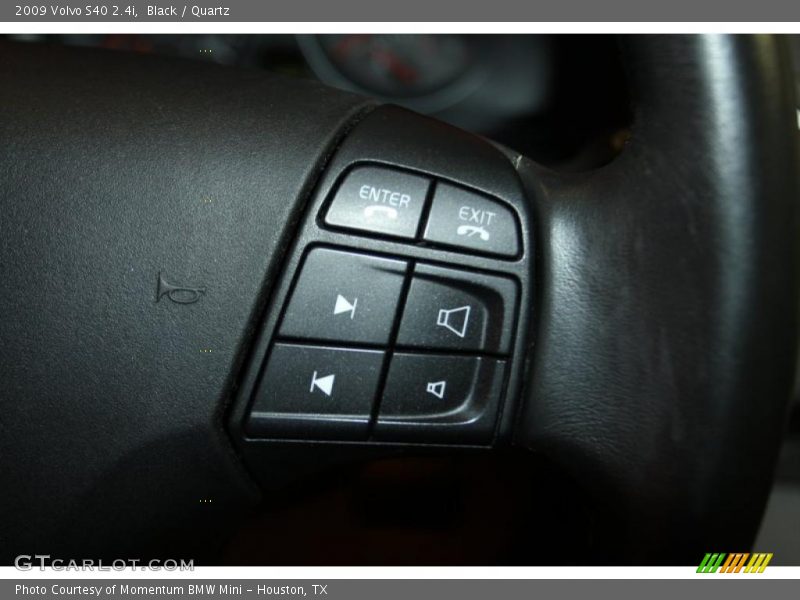 Black / Quartz 2009 Volvo S40 2.4i