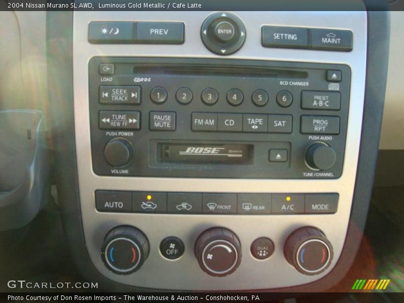 Luminous Gold Metallic / Cafe Latte 2004 Nissan Murano SL AWD