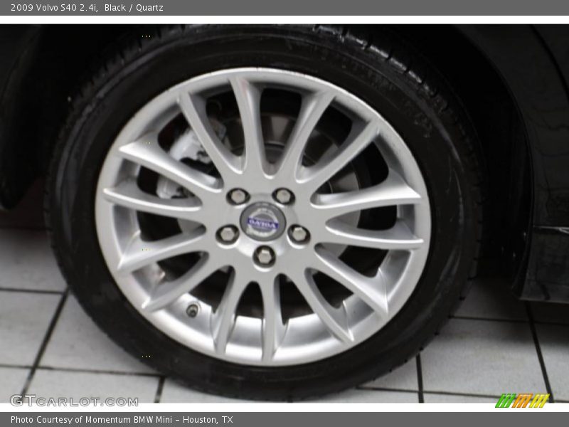 Black / Quartz 2009 Volvo S40 2.4i