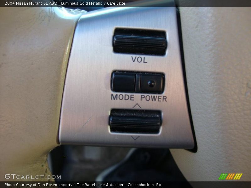 Luminous Gold Metallic / Cafe Latte 2004 Nissan Murano SL AWD