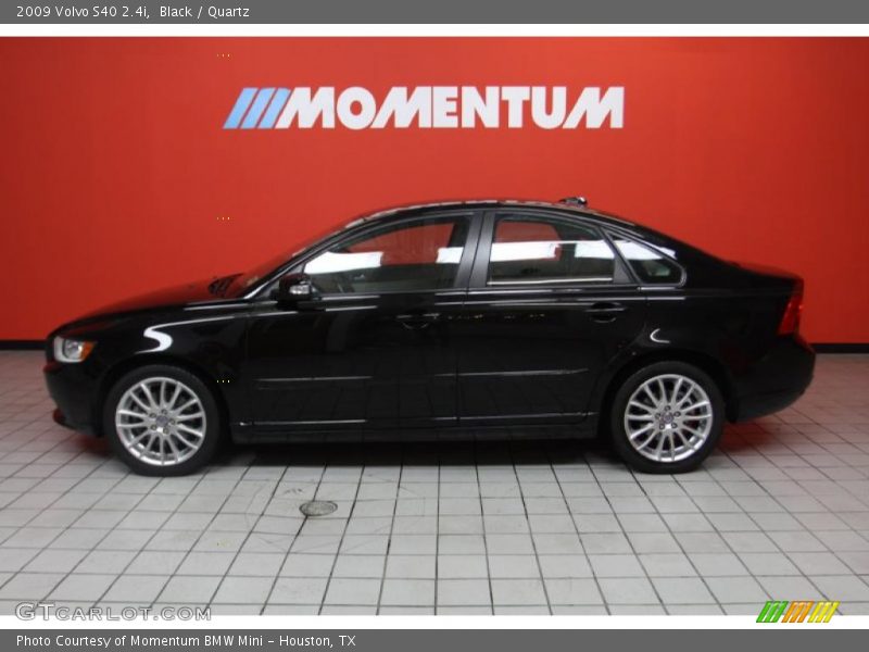 Black / Quartz 2009 Volvo S40 2.4i