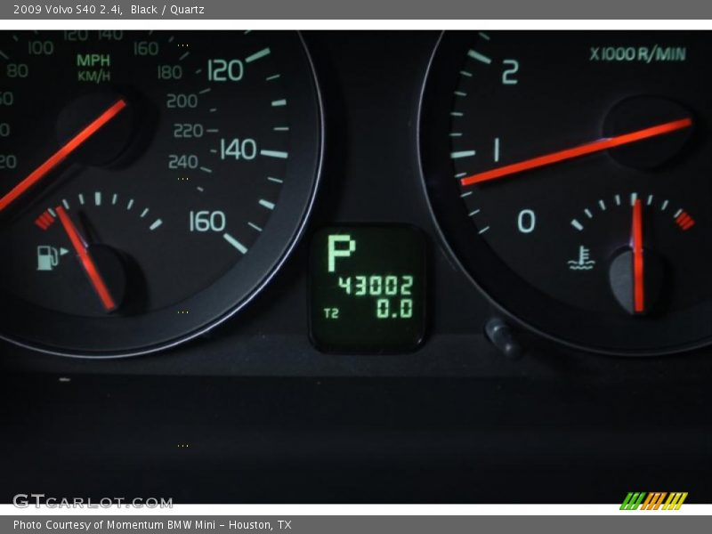 Black / Quartz 2009 Volvo S40 2.4i