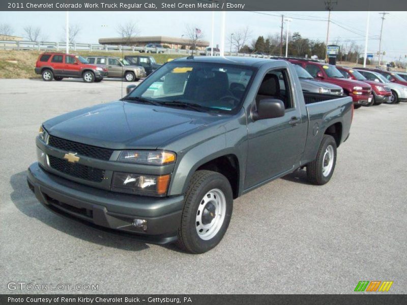 Front 3/4 View of 2011 Colorado Work Truck Regular Cab