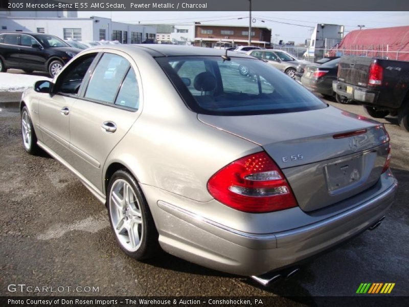 Pewter Metallic / Charcoal 2005 Mercedes-Benz E 55 AMG Sedan