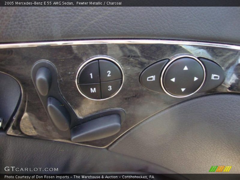 Controls of 2005 E 55 AMG Sedan