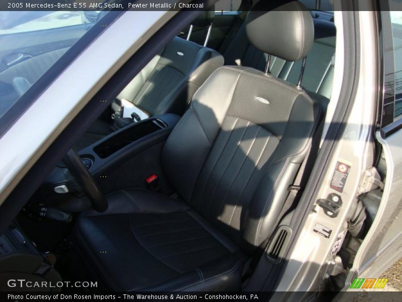 Pewter Metallic / Charcoal 2005 Mercedes-Benz E 55 AMG Sedan