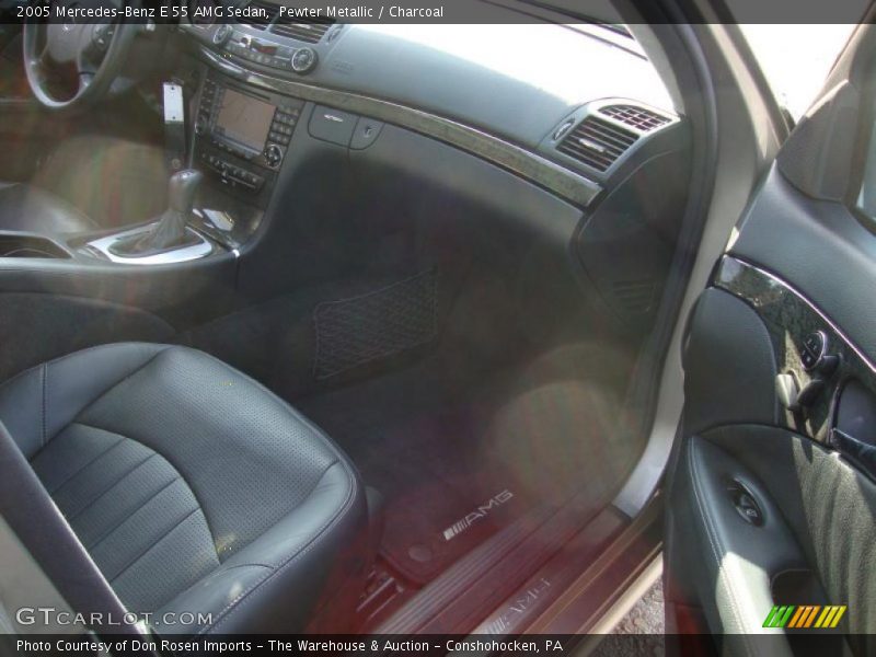 Pewter Metallic / Charcoal 2005 Mercedes-Benz E 55 AMG Sedan