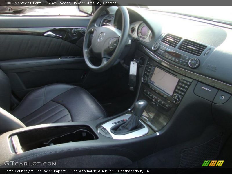 Pewter Metallic / Charcoal 2005 Mercedes-Benz E 55 AMG Sedan