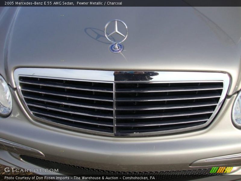 Pewter Metallic / Charcoal 2005 Mercedes-Benz E 55 AMG Sedan