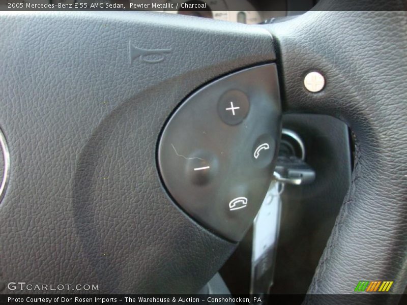 Controls of 2005 E 55 AMG Sedan
