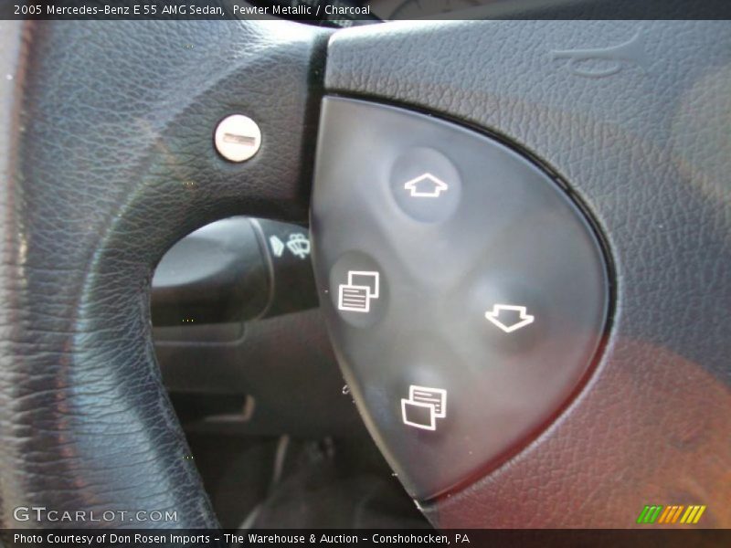Controls of 2005 E 55 AMG Sedan