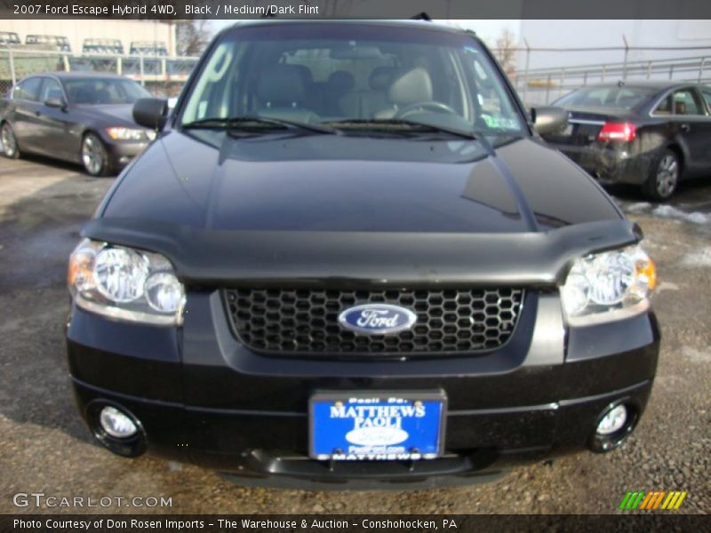 Black / Medium/Dark Flint 2007 Ford Escape Hybrid 4WD