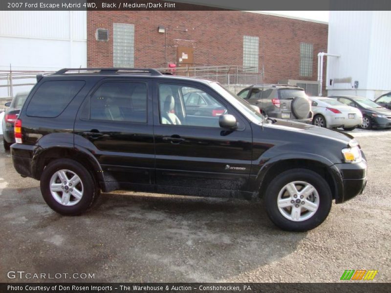 Black / Medium/Dark Flint 2007 Ford Escape Hybrid 4WD